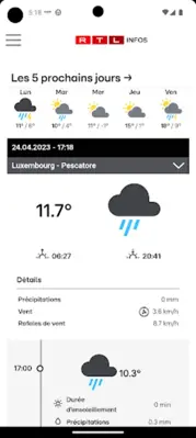 RTL Infos android App screenshot 0